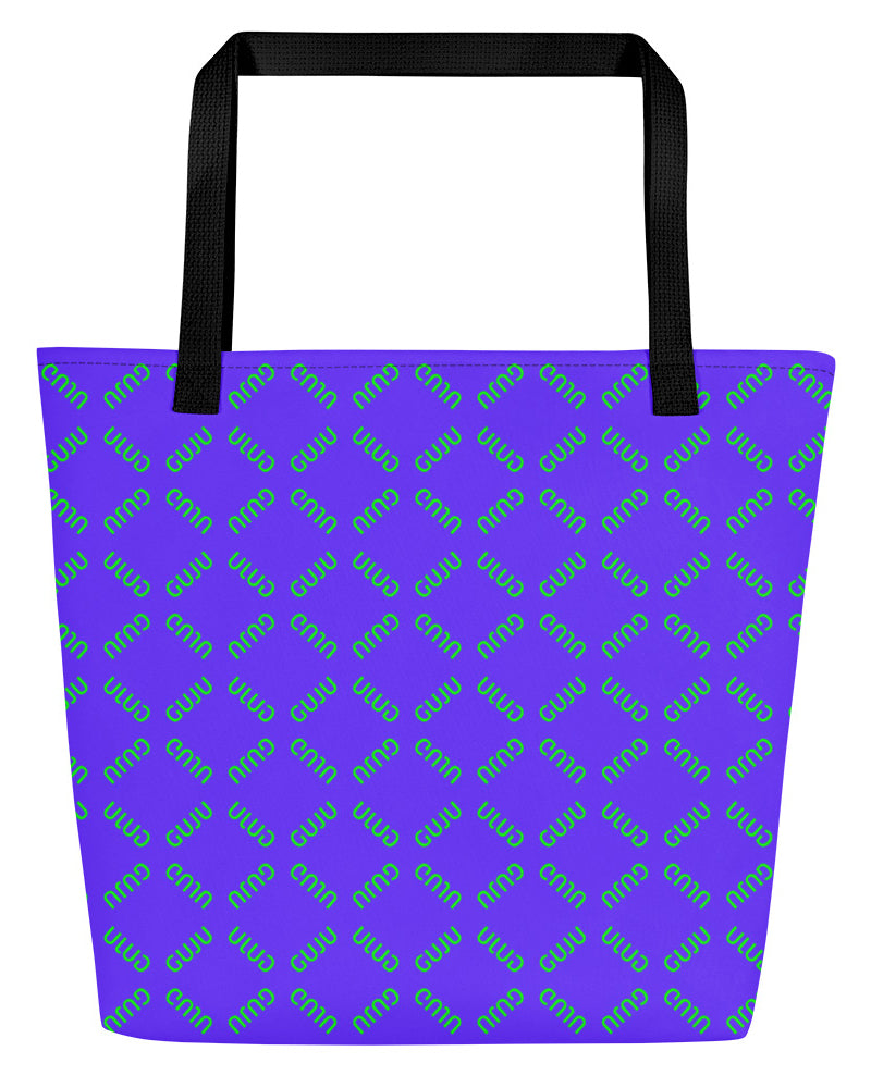 Printdesign Tasche Ultraviolett