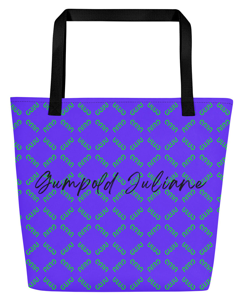 Printdesign Tasche Ultraviolett