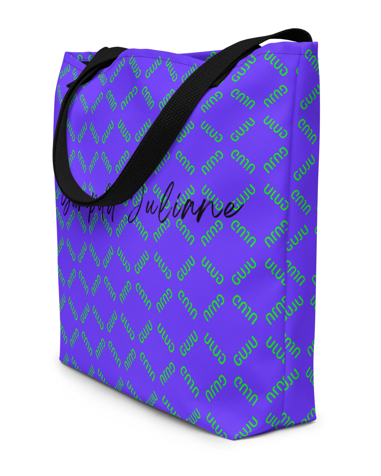 Printdesign Tasche Ultraviolett